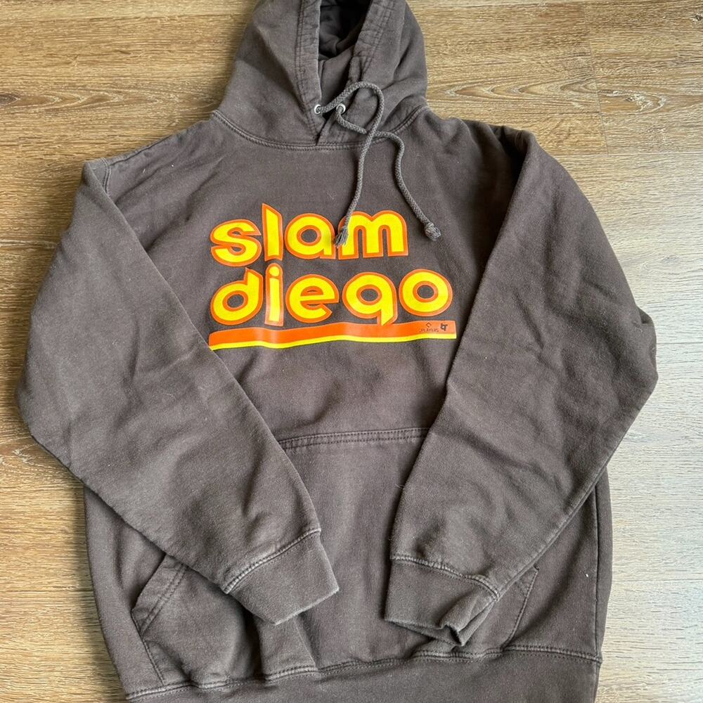Breaking T San Diego Padres Slam Diego Hoodie Sweatshirt Sz Men’s M